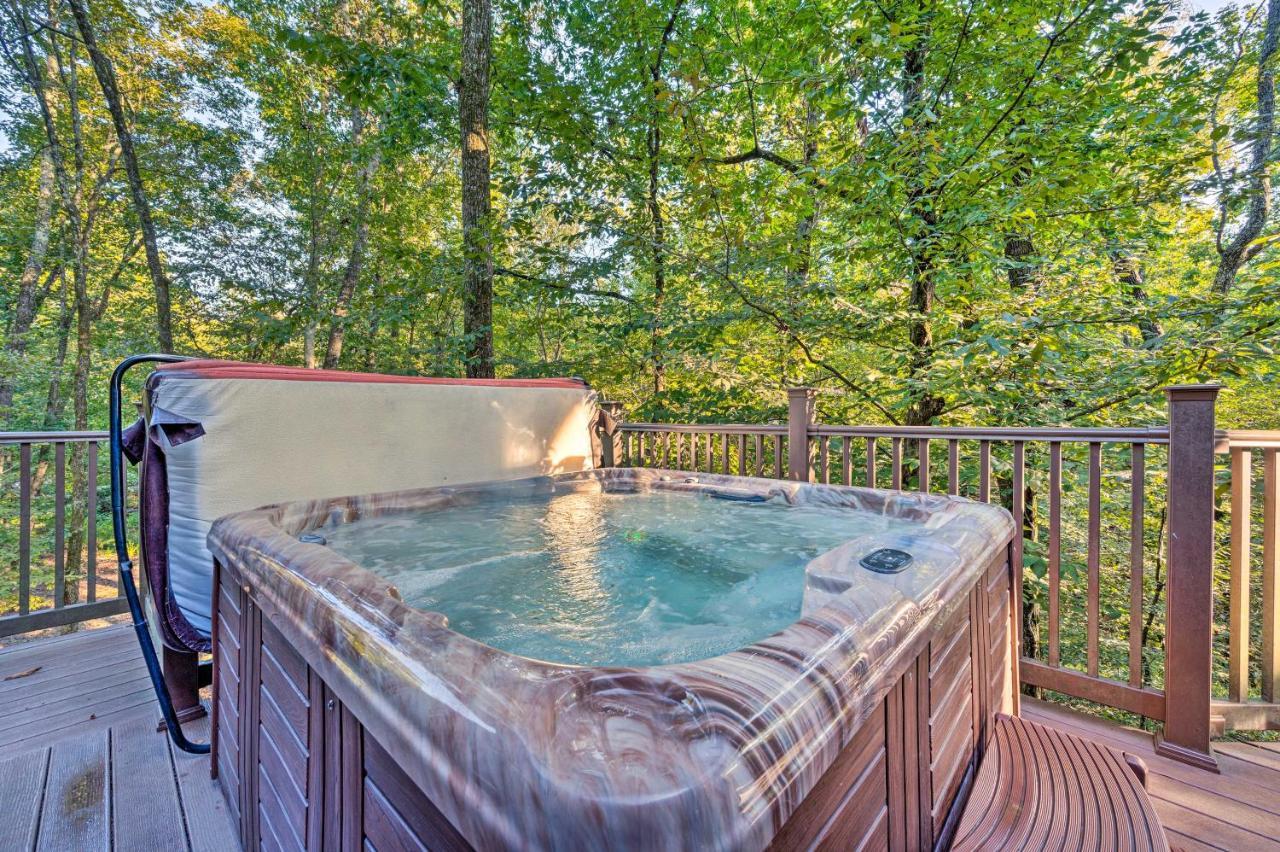 Creekside Broken Bow Cabin With Hot Tub And Fire Pit! Stephens Gap Εξωτερικό φωτογραφία